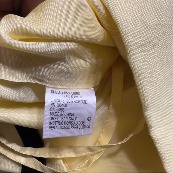 ISABELLA DeMARCO LINEN BLEND SHEATH DRESS SIZE 8 - Picture 5 of 6